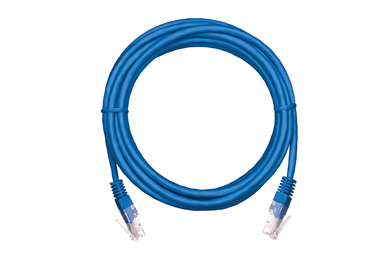 Коммутационный шнур NETLAN EC-PC4UD55B-BC-PVC-005-BL-10