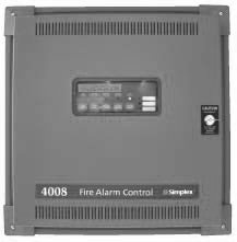 Панель пожарной сигнализации - Simplex 4008-9101