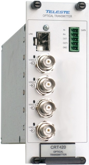 Четырехканальный передатчик видеосигналов Teleste CMT420L